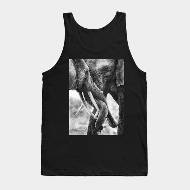 Unbreakable Bond Tank Top by Mightyfineart